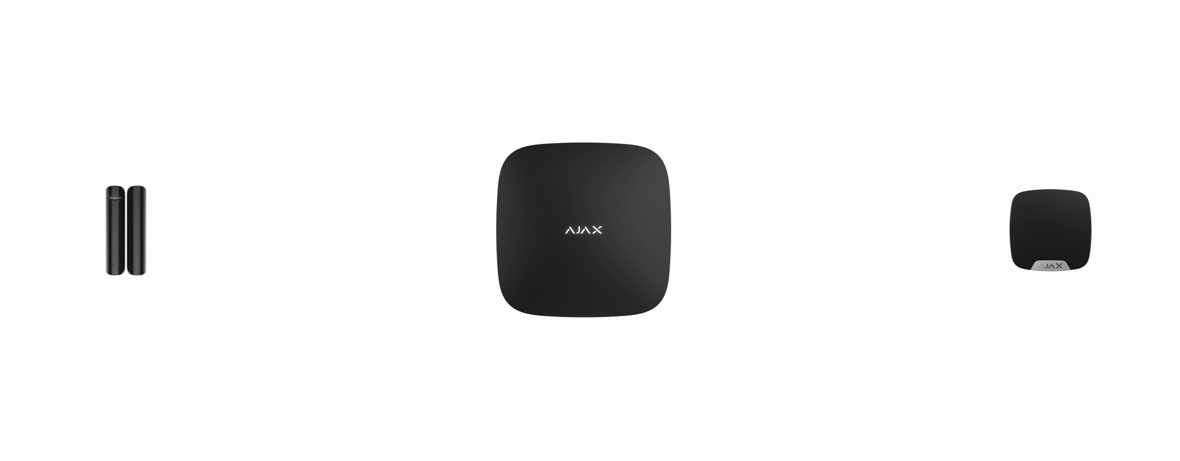Ajax: originale modellillustrasjoner. Nummerforklaring og monteringsdetaljer finnes i manualen.
