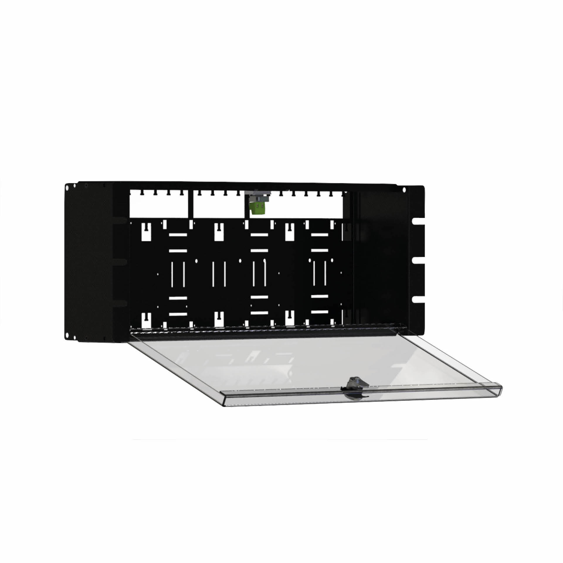 4U01000P00019P01 — Modulholder 19 rack