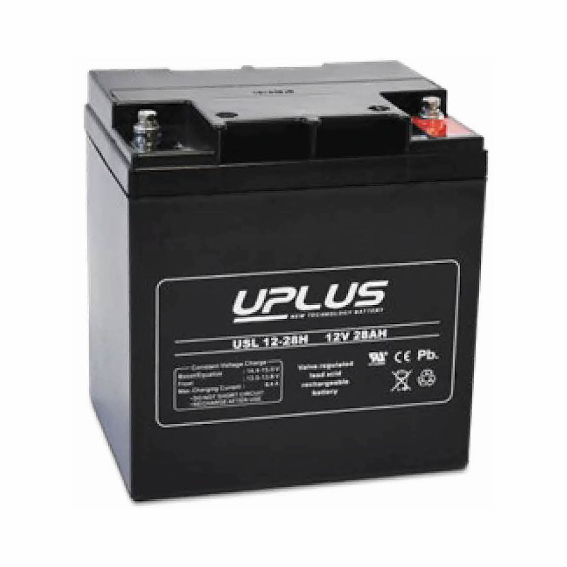 MT113-12V28-01 — Batteri UPLUS 12V/28Ah 10+