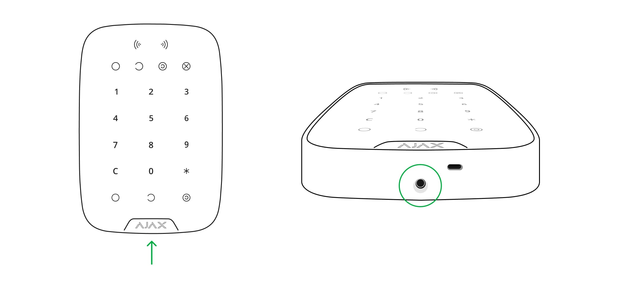 Ajax: original image for battery replacement. Follow the text and model in the source.